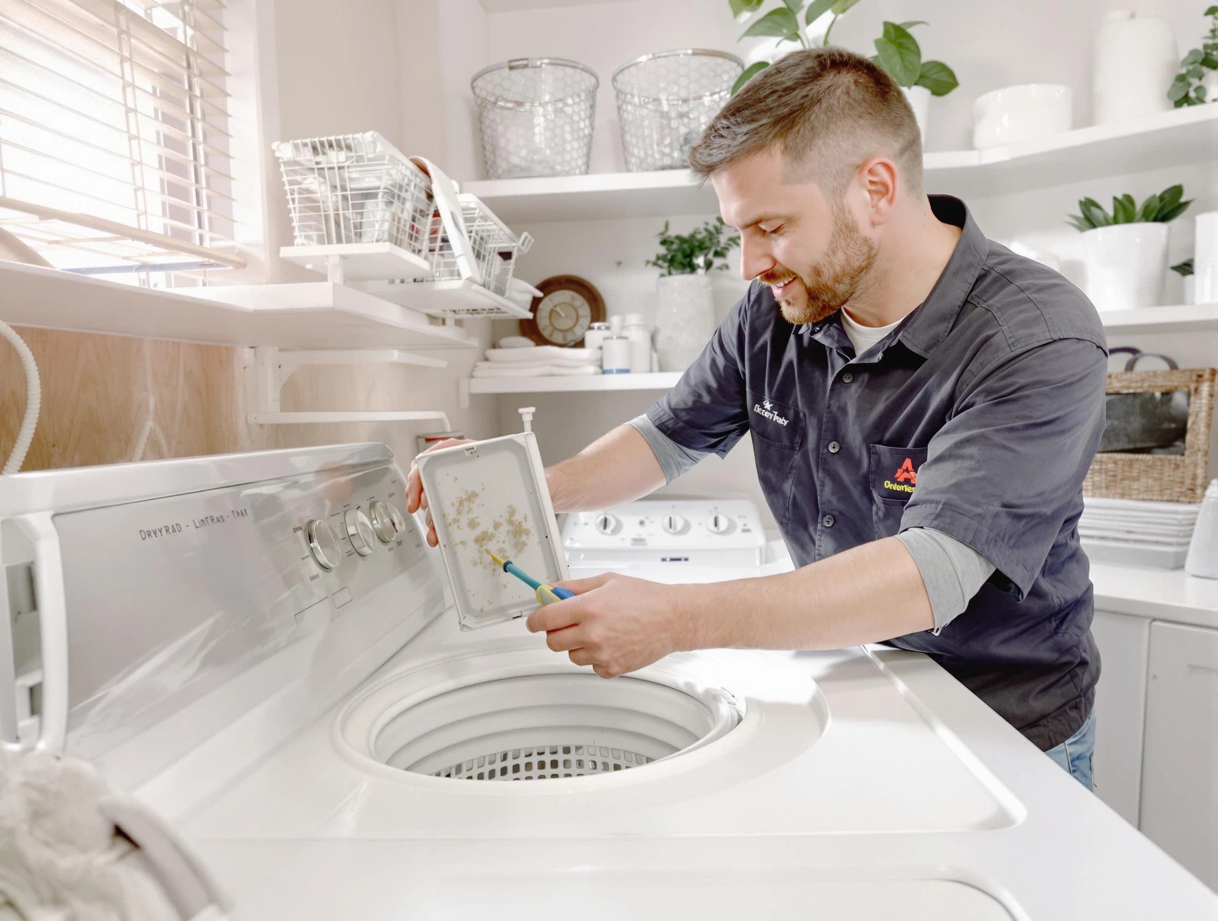 Cleaning Dryer Lint Trap service in Huntington Beach, CA