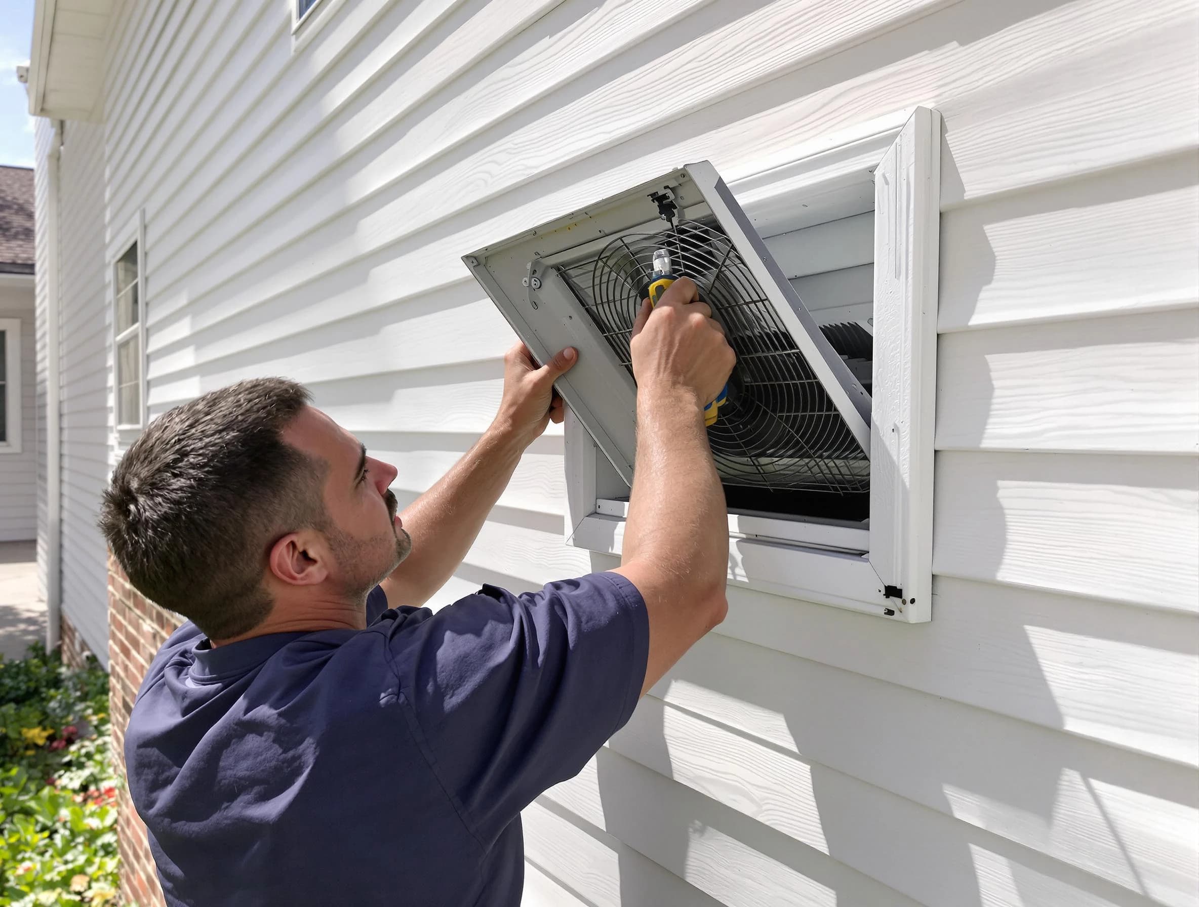 Dryer Vent Cover Replacement in Huntington Beach