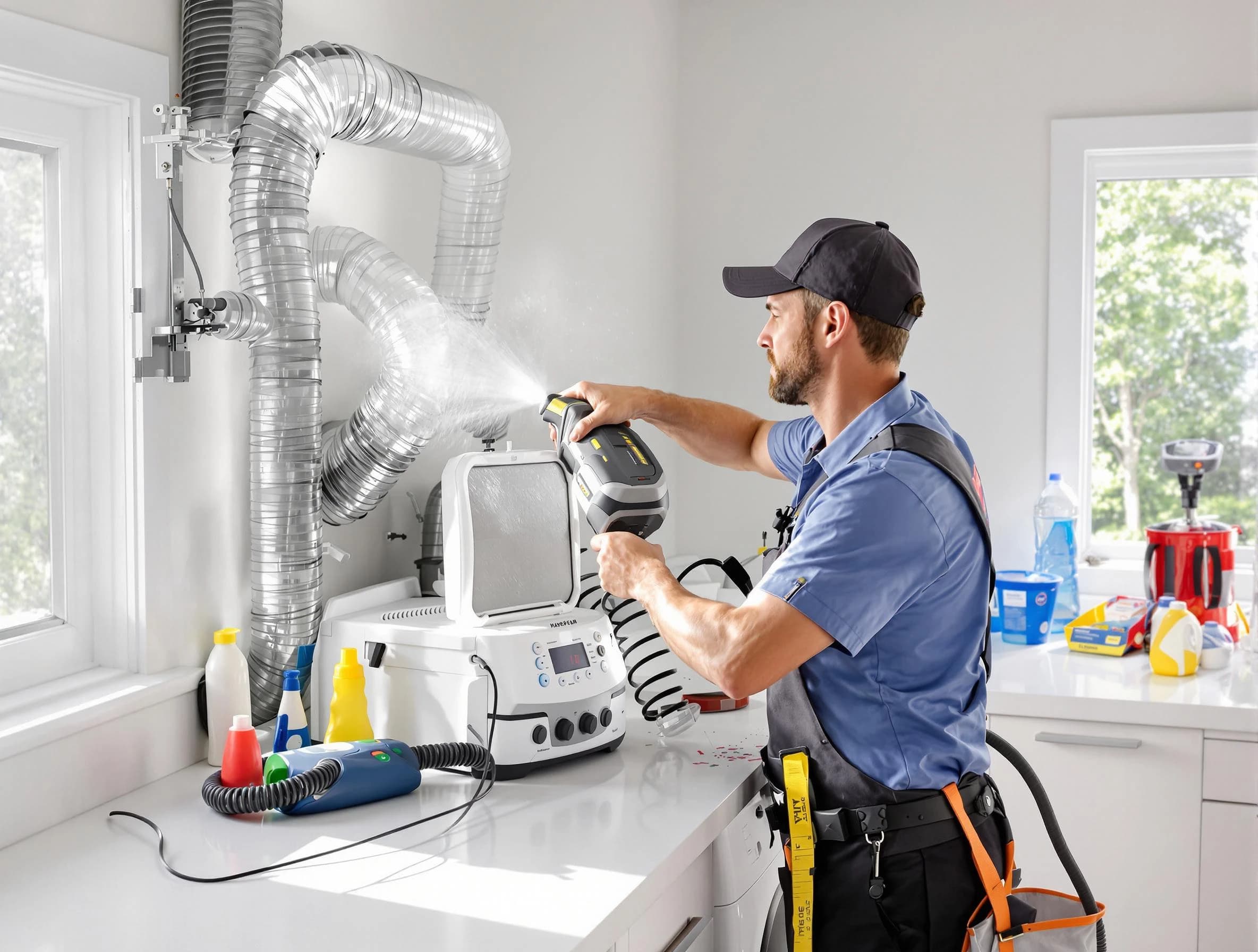 Residential Dryer Vent Cleaning in Huntington Beach