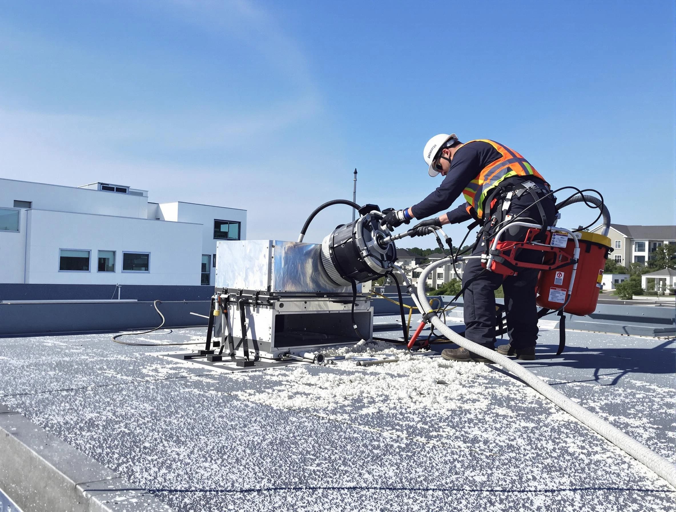 Roof Vent Cleaning service in Huntington Beach, CA